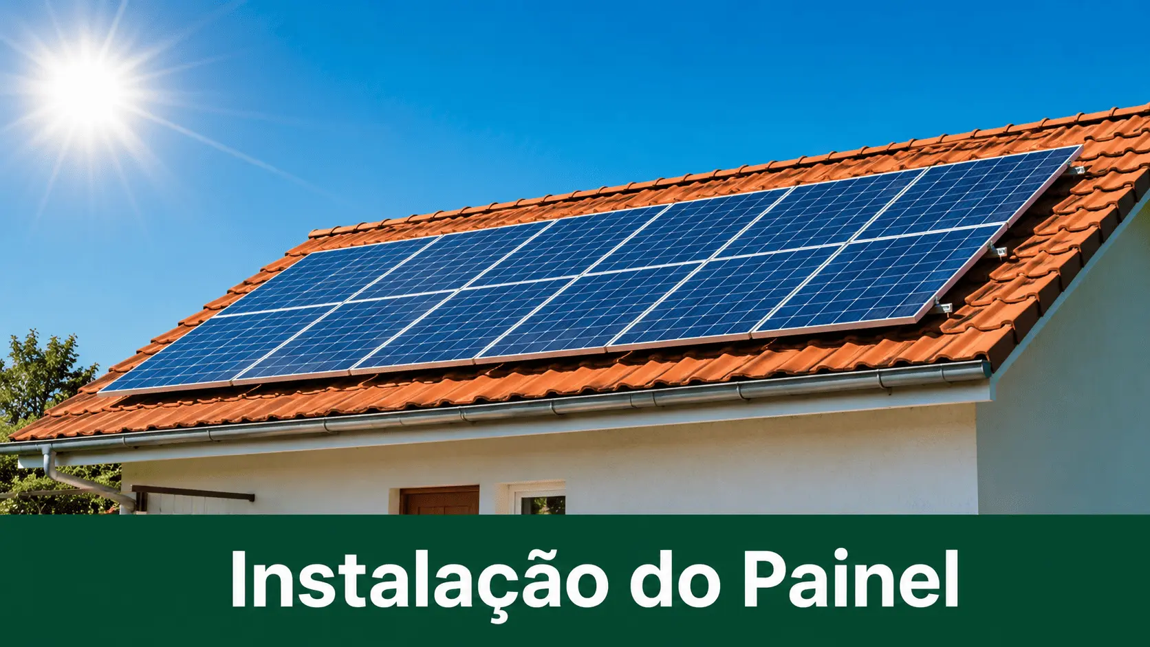 Aula: Instalação do painel solar